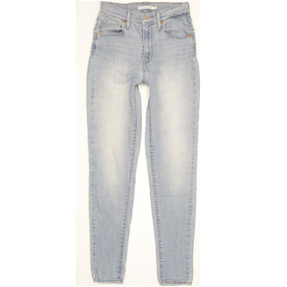 Levi's Mile Women Blue Skinny Slim Stretch Jeans W25 L30