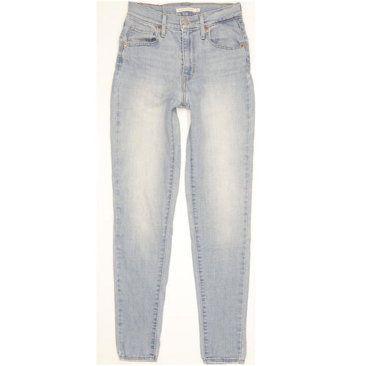 Levi's Mile Women Blue Skinny Slim Stretch Jeans W25 L30