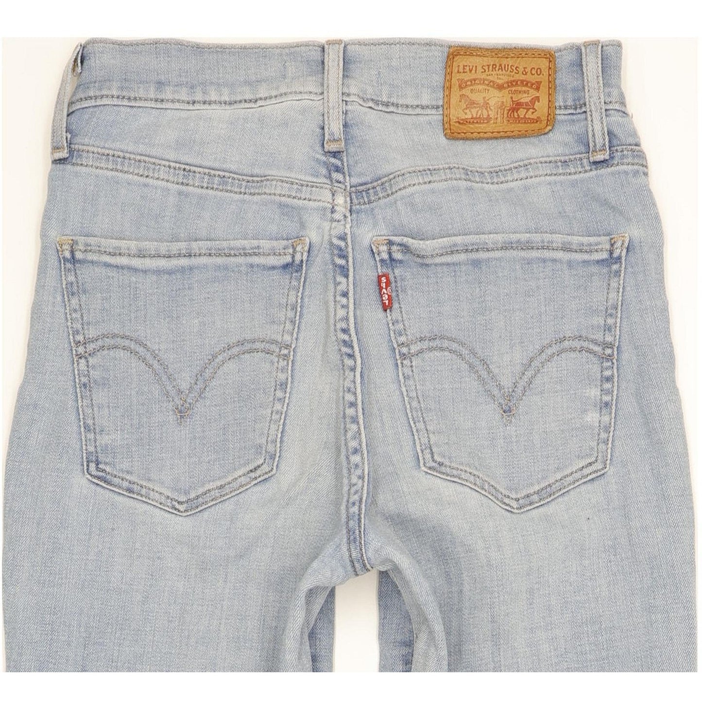 Levi's Mile Women Blue Skinny Slim Stretch Jeans W25 L30