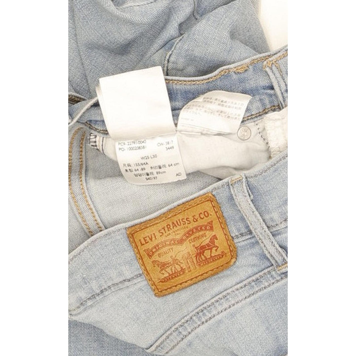 Levi's Mile Women Blue Skinny Slim Stretch Jeans W25 L30