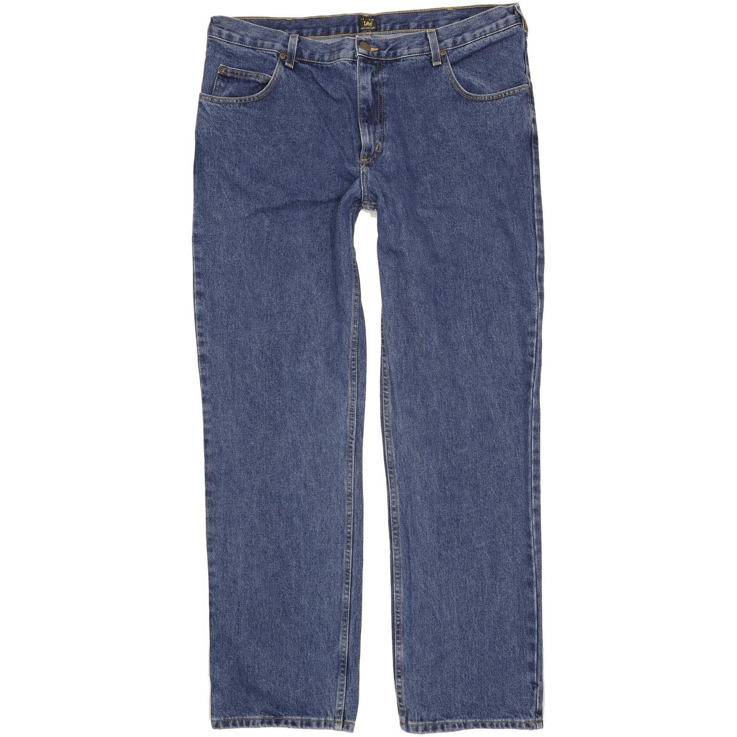 Lee Brooklyn Men Blue Straight Regular Jeans W40 L34