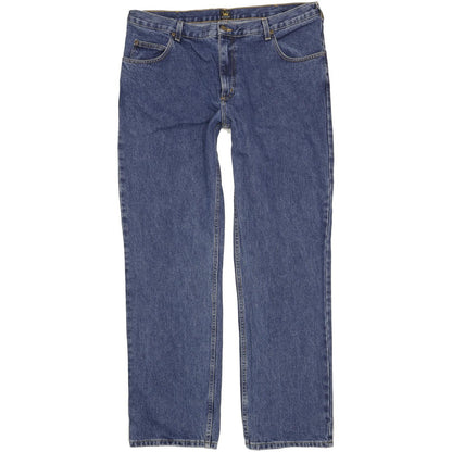 Lee Brooklyn Men Blue Straight Regular Jeans W40 L34