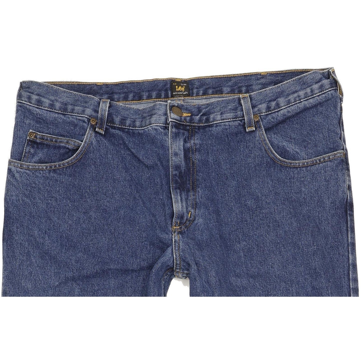 Lee Brooklyn Men Blue Straight Regular Jeans W40 L34