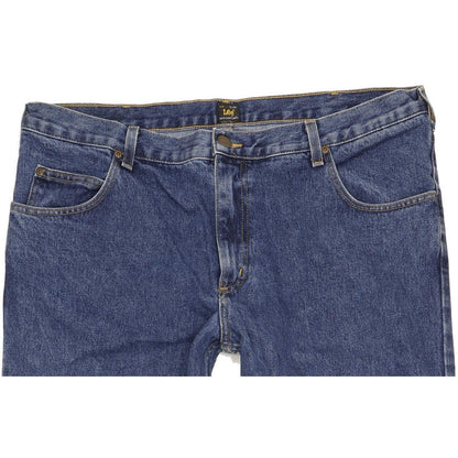 Lee Brooklyn Men Blue Straight Regular Jeans W40 L34