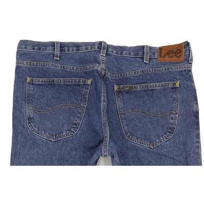 Lee Brooklyn Men Blue Straight Regular Jeans W40 L34