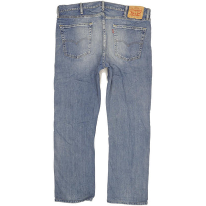 Levi's 513 Men Blue Straight Regular Stretch Jeans W38 L29