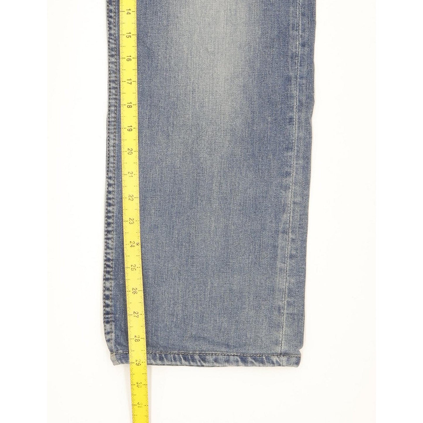 Levi's 513 Men Blue Straight Regular Stretch Jeans W38 L29