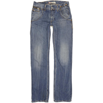 Levi's 506 Men Blue Straight Regular Jeans W30 L34