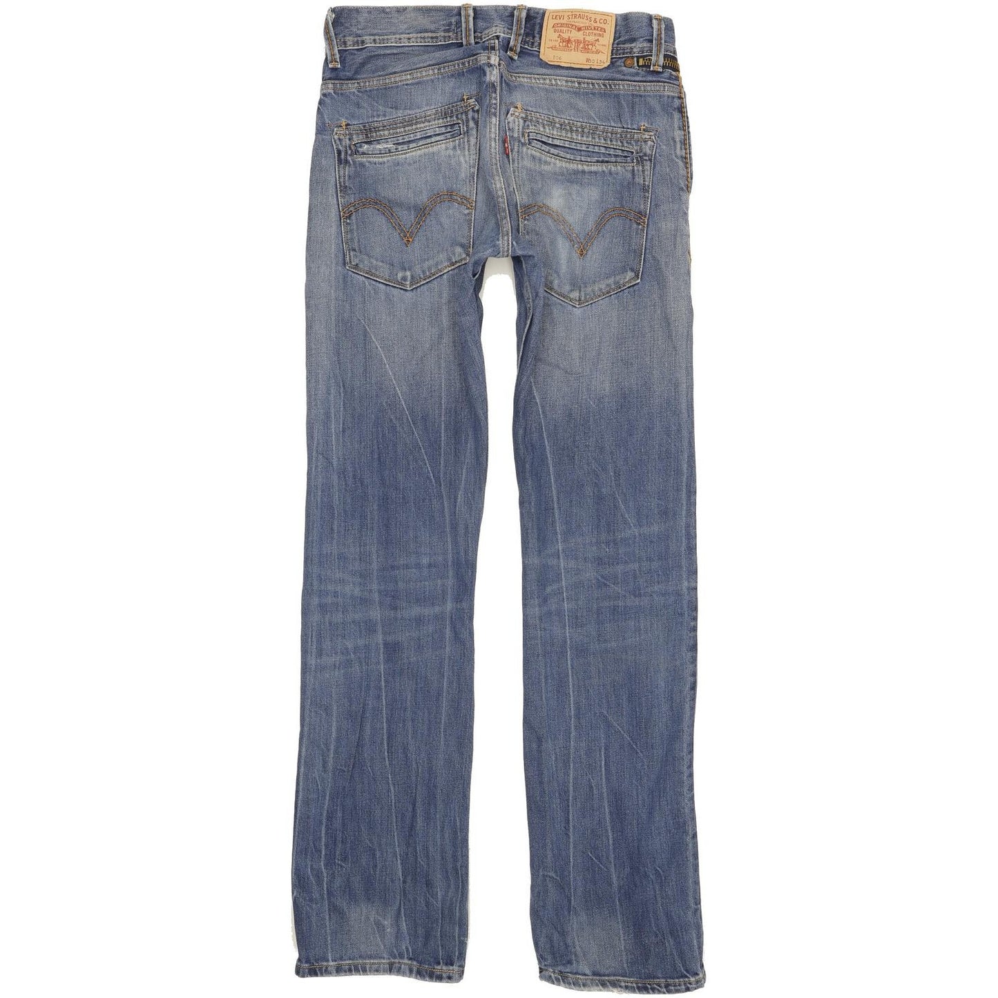 Levi's 506 Men Blue Straight Regular Jeans W30 L34