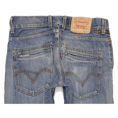 Levi's 506 Men Blue Straight Regular Jeans W30 L34