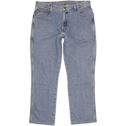 Wrangler Men Blue Straight Regular Jeans W38 L30