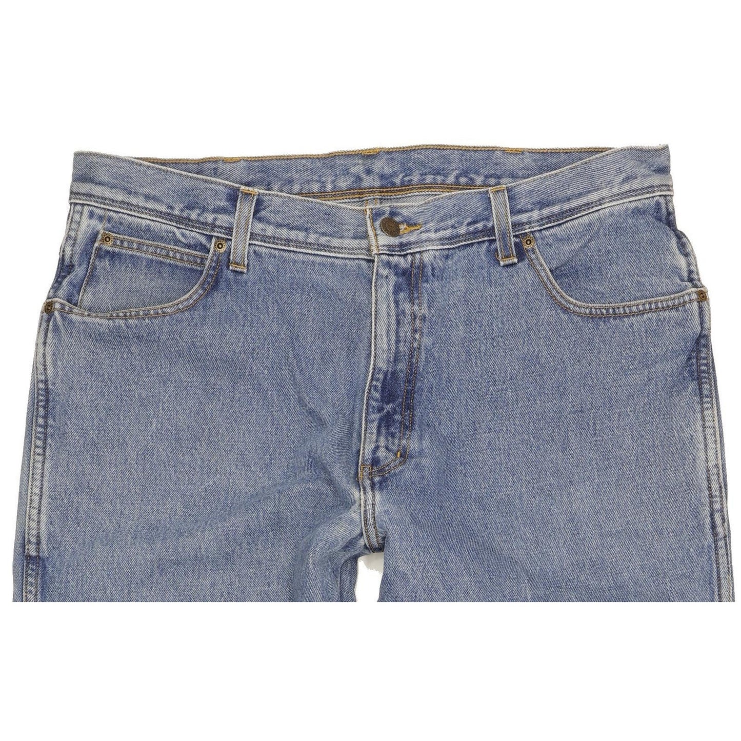 Wrangler Men Blue Straight Regular Jeans W38 L30