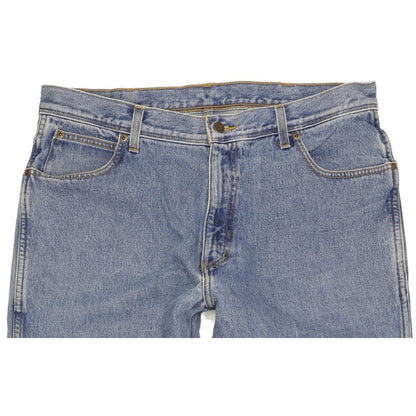 Wrangler Men Blue Straight Regular Jeans W38 L30