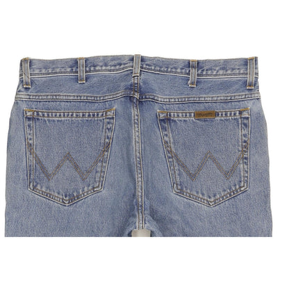 Wrangler Men Blue Straight Regular Jeans W38 L30