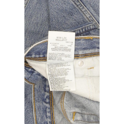 Wrangler Men Blue Straight Regular Jeans W38 L30