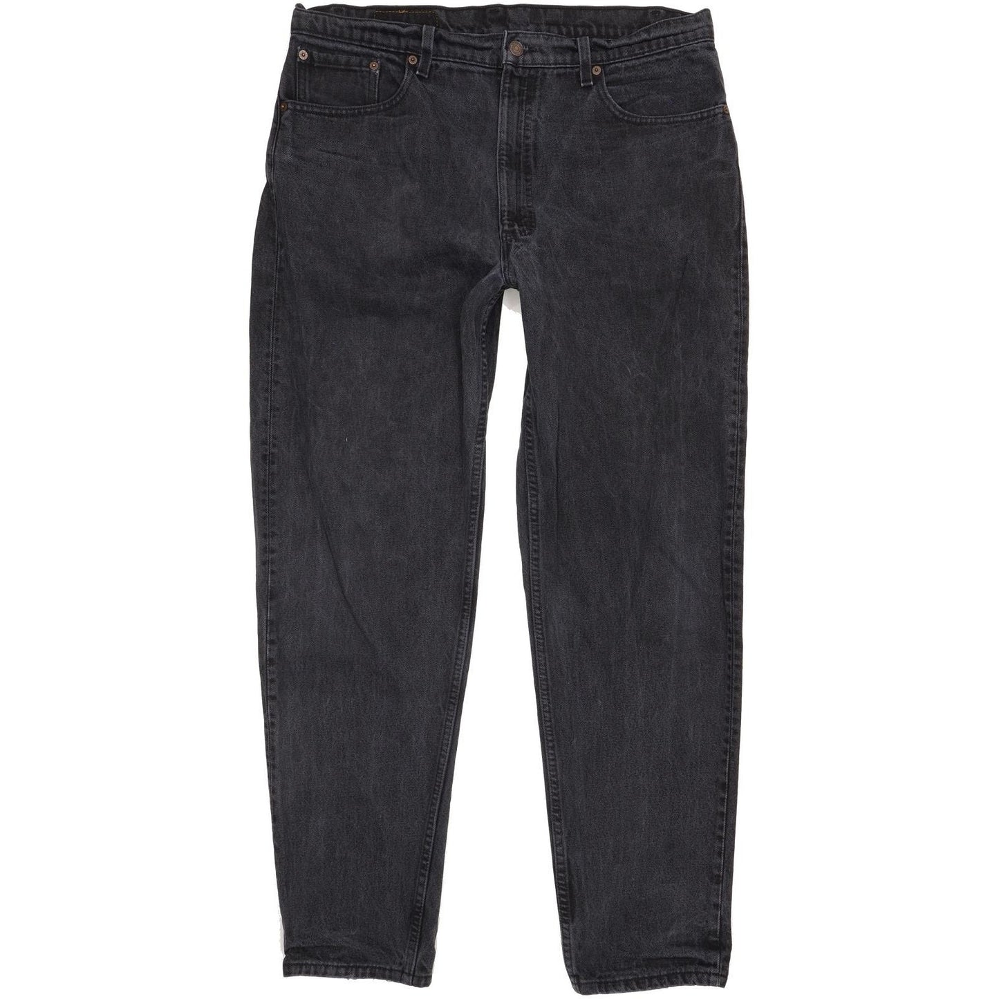 Levi's 550 Made in USA Black Tapered Relaxed Mom Jeans High Waisted W37 L32