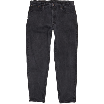 Levi's 550 Made in USA Black Tapered Relaxed Mom Jeans High Waisted W37 L32