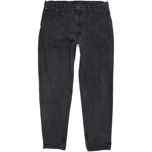 Levi's 550 Made in USA Black Tapered Relaxed Mom Jeans High Waisted W37 L32
