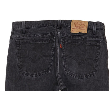 Levi's 550 Made in USA Black Tapered Relaxed Mom Jeans High Waisted W37 L32