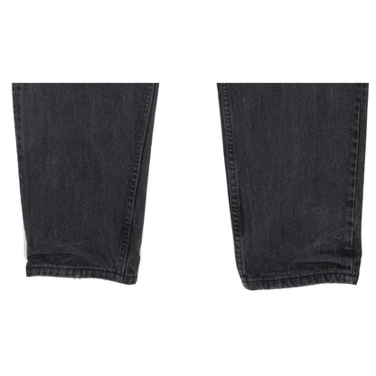 Levi's 550 Made in USA Black Tapered Relaxed Mom Jeans High Waisted W37 L32
