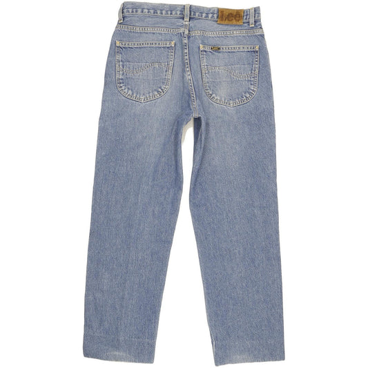 Lee Men Blue Straight Regular Jeans W32 L28