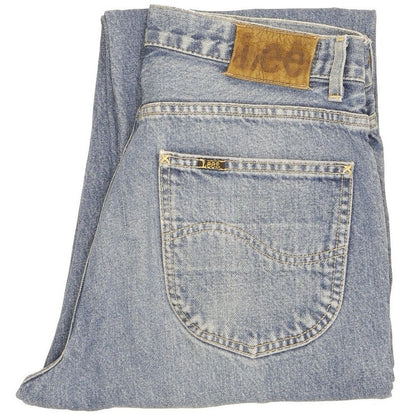 Lee Men Blue Straight Regular Jeans W32 L28