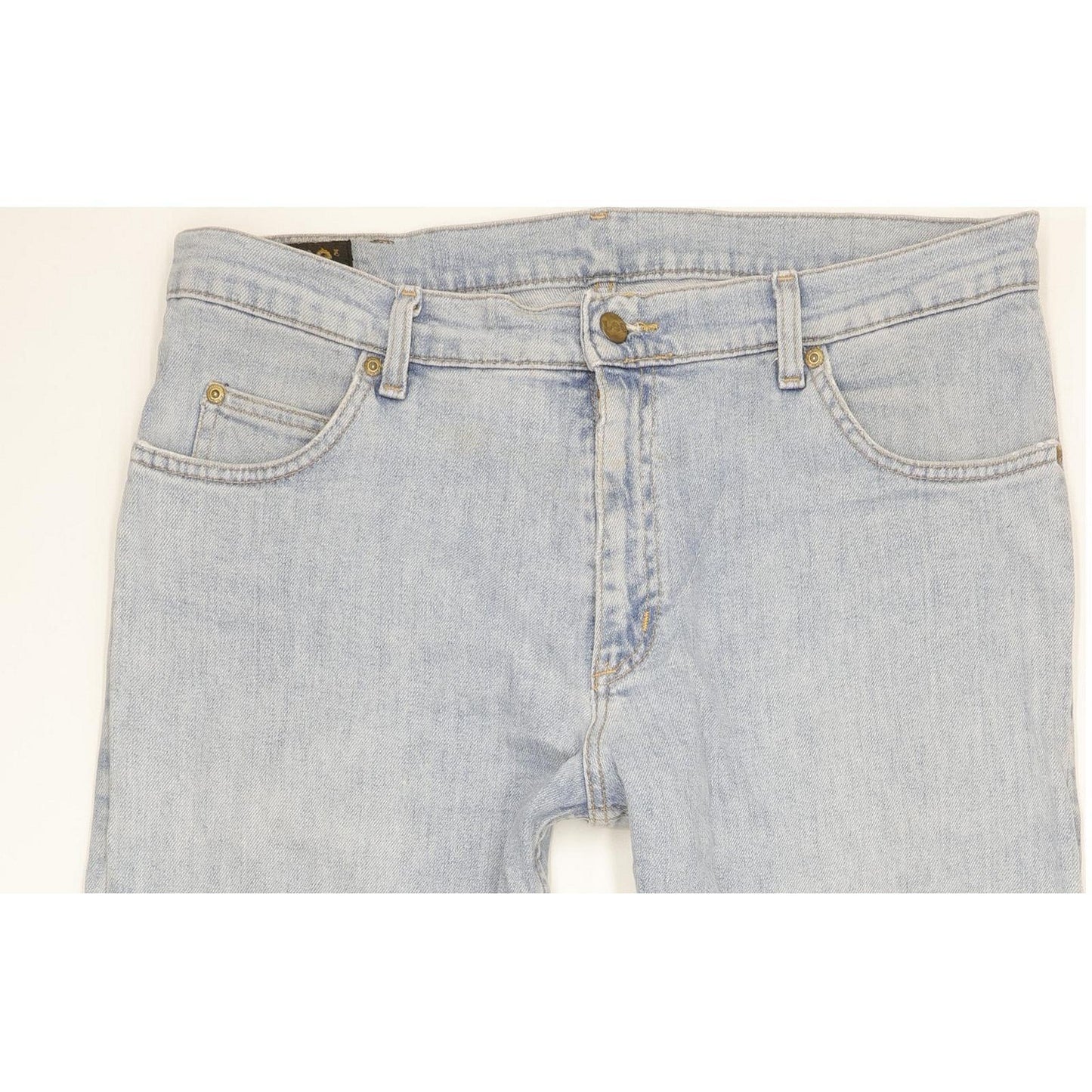 Lee Brooklyn Men Blue Straight Regular Stretch Jeans W36 L32