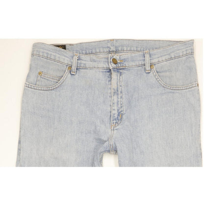 Lee Brooklyn Men Blue Straight Regular Stretch Jeans W36 L32