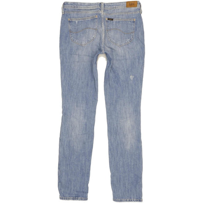 Lee Emlyn Women Blue Straight Regular Stretch Jeans W30 L32