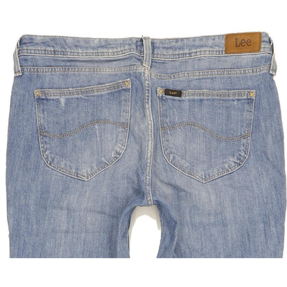 Lee Emlyn Women Blue Straight Regular Stretch Jeans W30 L32