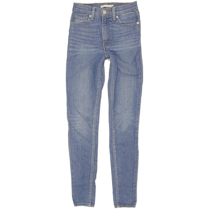 Levi's Mile Women Blue Skinny Slim Stretch Jeans W26 L30