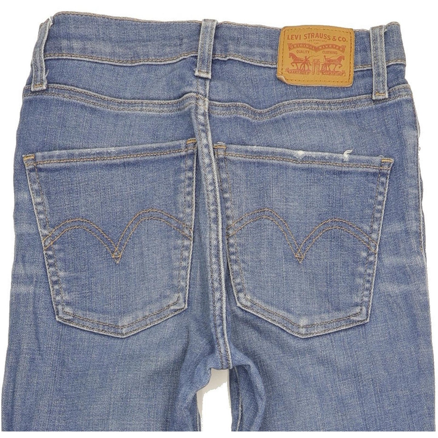 Levi's Mile Women Blue Skinny Slim Stretch Jeans W26 L30