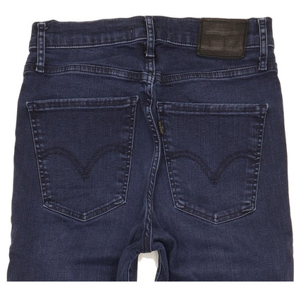 Levi's Mile Navy Skinny Slim Stretch Jeans High Waisted W28 L28