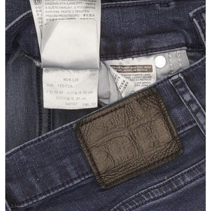 Levi's Mile Navy Skinny Slim Stretch Jeans High Waisted W28 L28