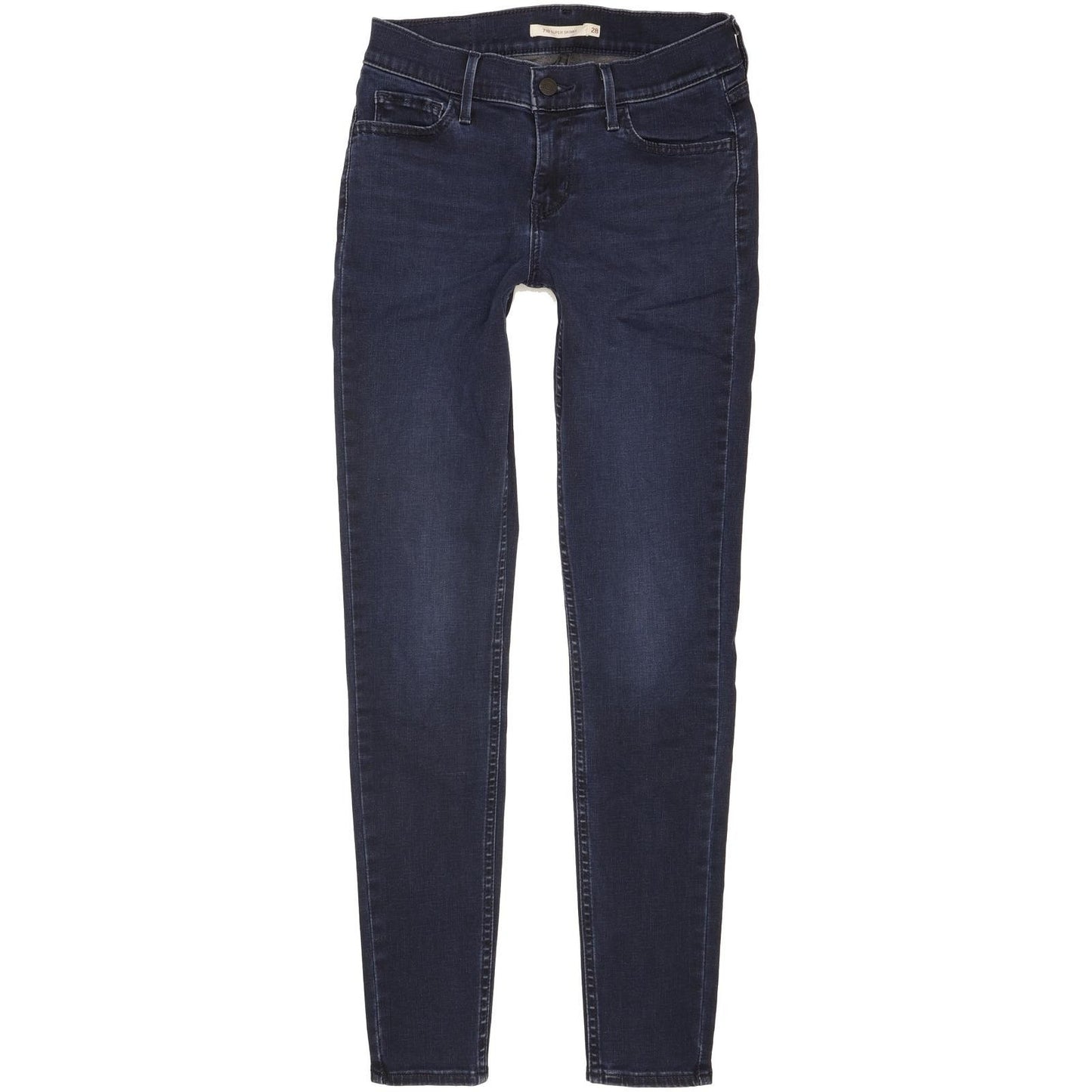 Levi's 710 Super Women Navy Skinny Slim Stretch Jeans W28 L30
