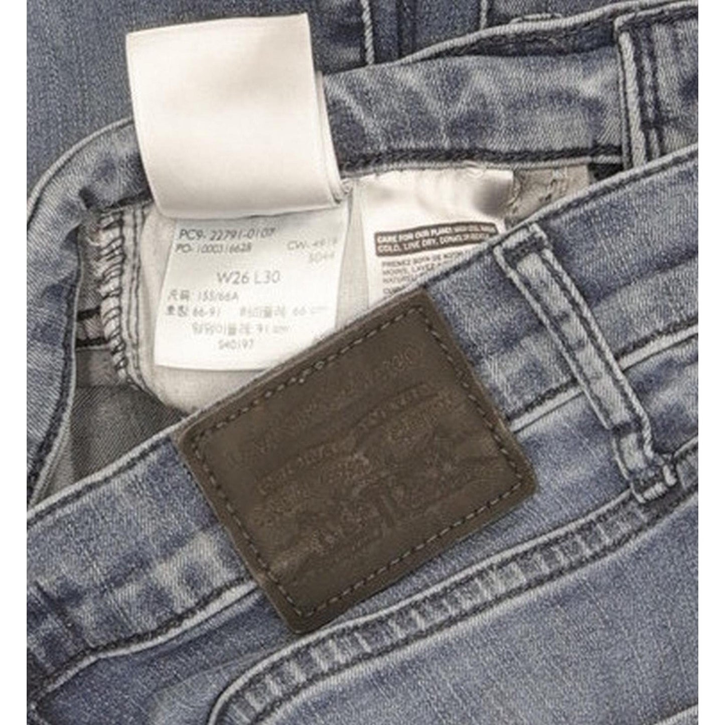 Levi's Mile Women Blue Skinny Slim Stretch Jeans W26 L30