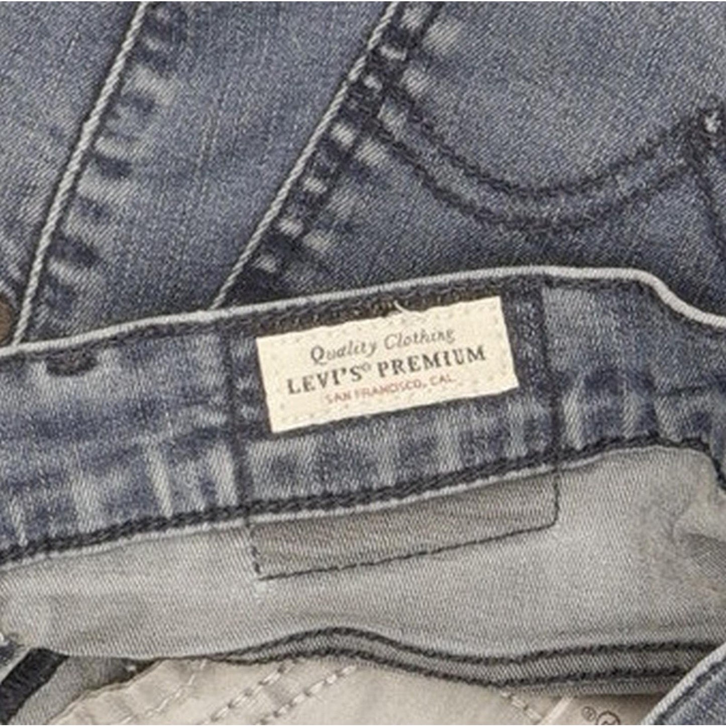 Levi's Mile Women Blue Skinny Slim Stretch Jeans W26 L30