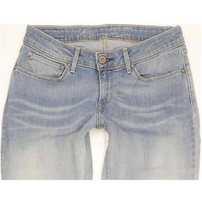 Levi's Bold Curve Women Blue Skinny Slim Stretch Jeans W29 L33