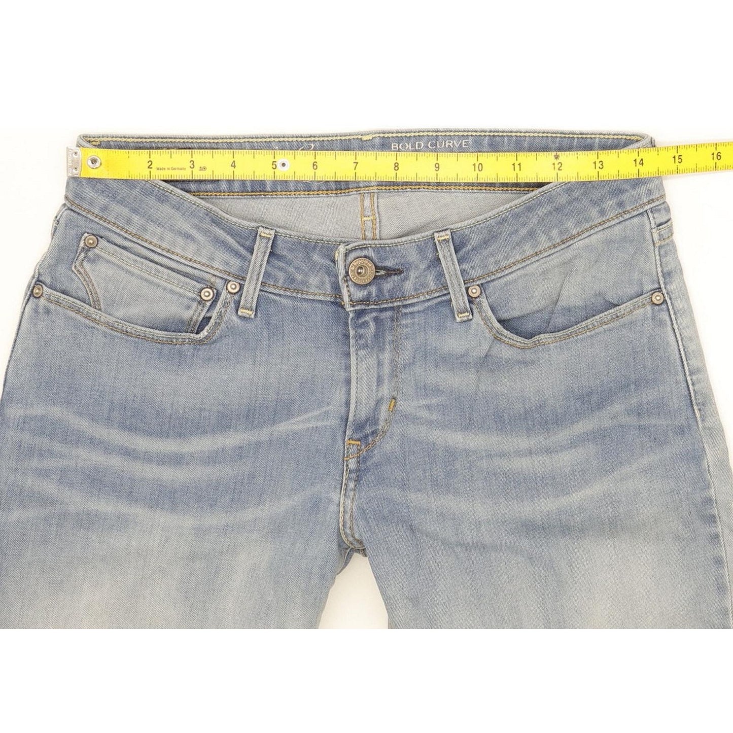 Levi's Bold Curve Women Blue Skinny Slim Stretch Jeans W29 L33