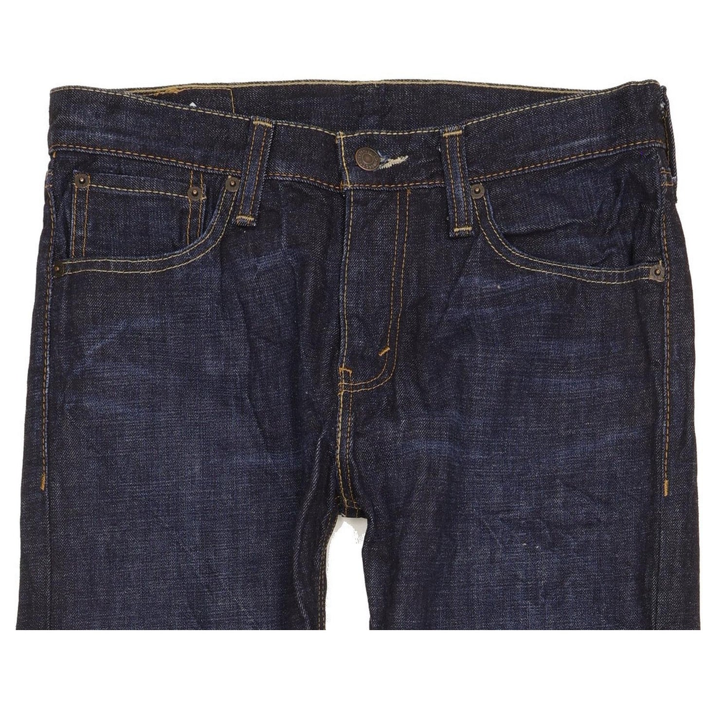 Levi's 508 Men Navy Straight Slim Jeans W30 L29
