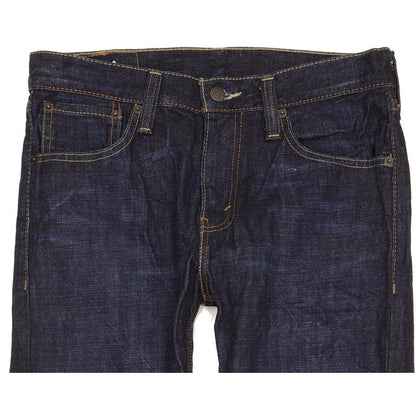 Levi's 508 Men Navy Straight Slim Jeans W30 L29