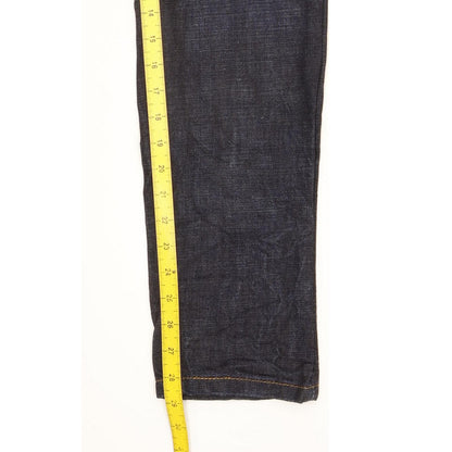 Levi's 508 Men Navy Straight Slim Jeans W30 L29