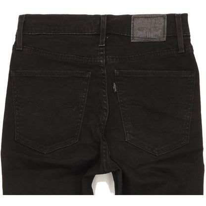 Levi's Mile Black Skinny Slim Jeans High Waisted W27 L32