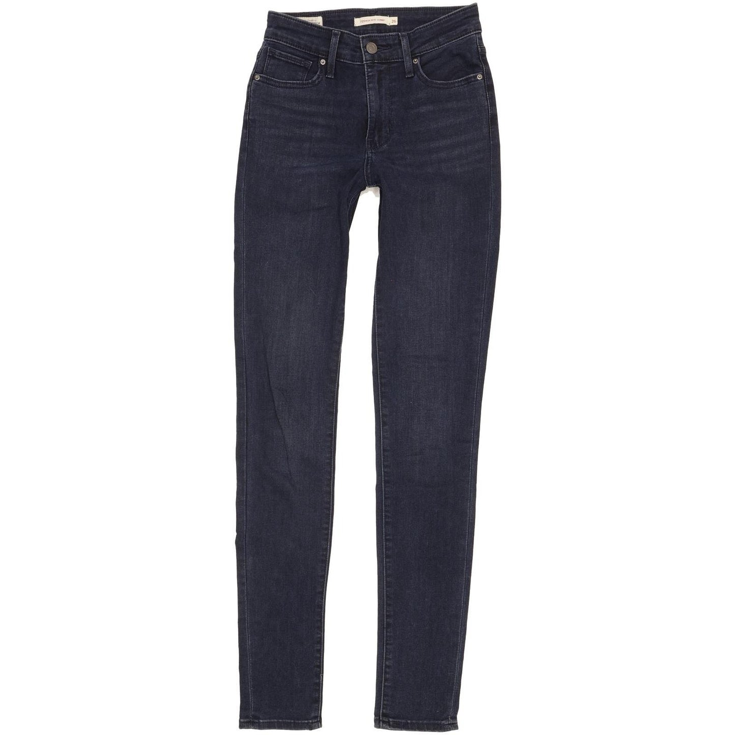 Levi's 721 Women Navy Skinny Slim Stretch Jeans W26 L33