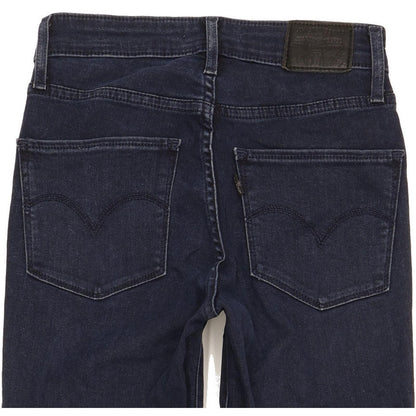 Levi's 721 Women Navy Skinny Slim Stretch Jeans W26 L33