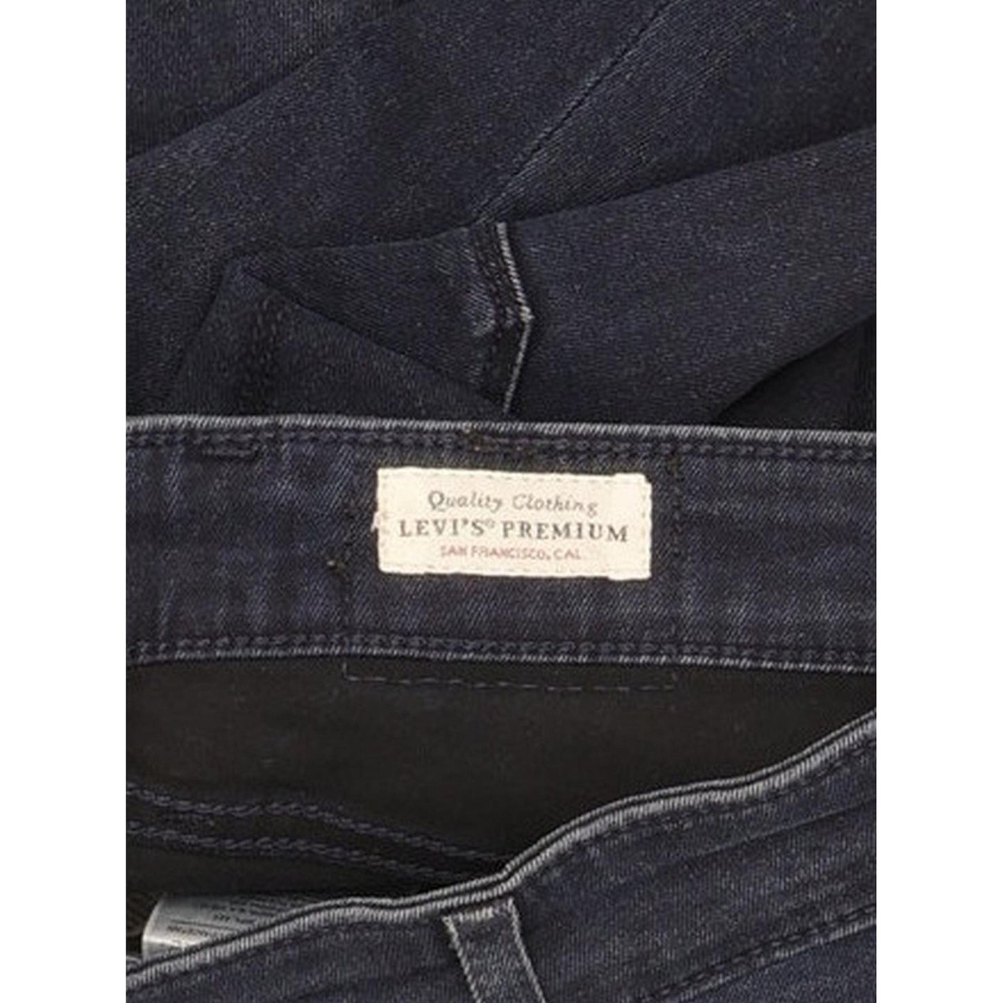 Levi's 721 Women Navy Skinny Slim Stretch Jeans W26 L33