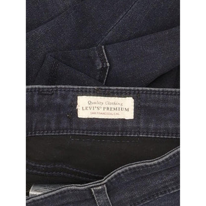 Levi's 721 Women Navy Skinny Slim Stretch Jeans W26 L33