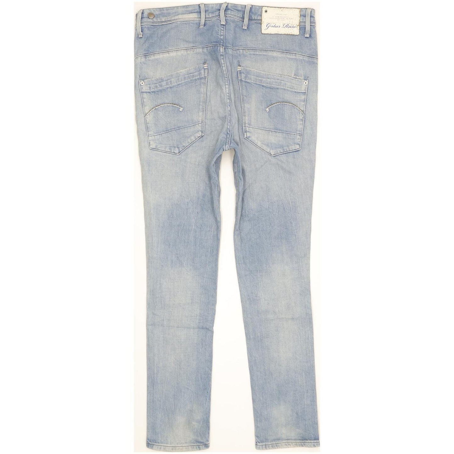 G-Star Blue Skinny Loose Boyfriend Stretch Jeans High Waisted W30 L32