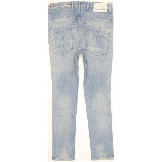 G-Star Blue Skinny Loose Boyfriend Stretch Jeans High Waisted W30 L32