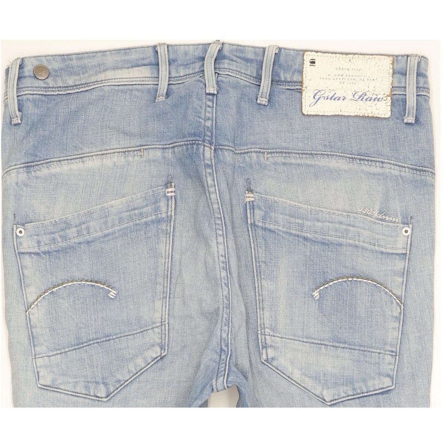 G-Star Blue Skinny Loose Boyfriend Stretch Jeans High Waisted W30 L32